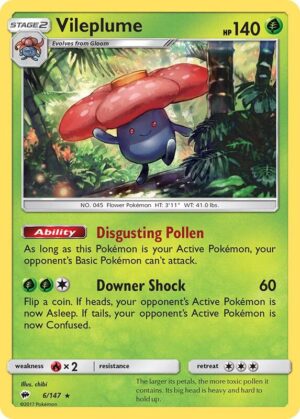 Vileplume 6/147 - Burning Shadows