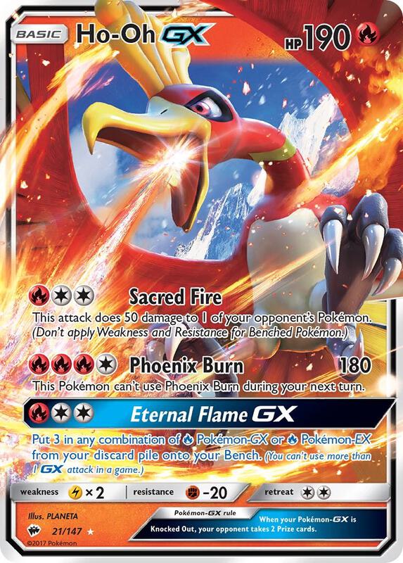Ho-Oh-GX 21/147 - Burning Shadows