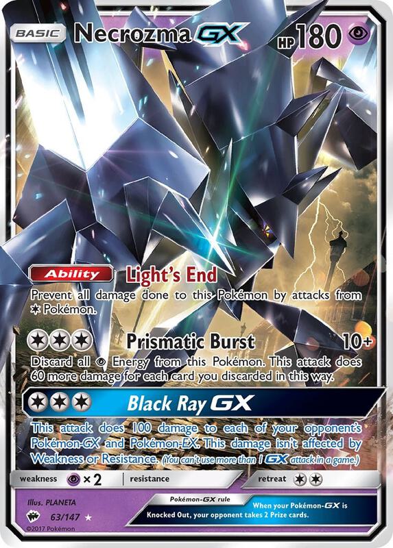 Necrozma-GX 63/147 - Burning Shadows