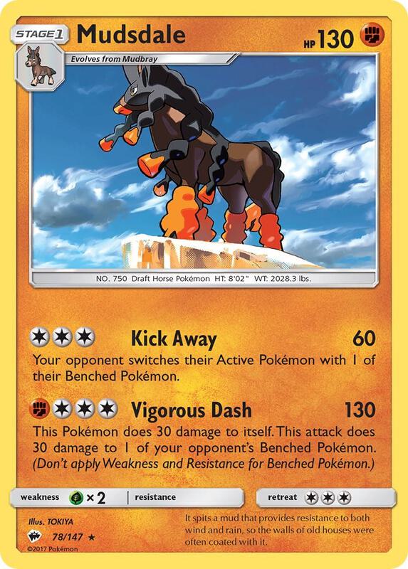 Mudsdale 78/147 - Burning Shadows
