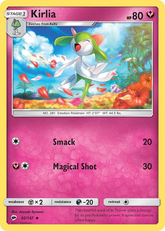 Kirlia 92/147 - Burning Shadows