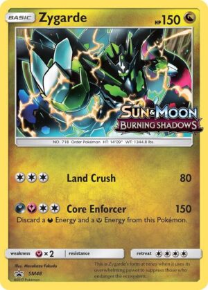 Karta Pokemon Zygarde - SM48 (Prerelease) - SM Promos SM48