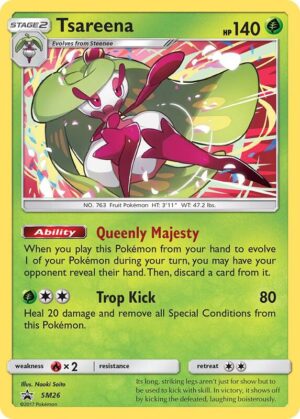 Karta Pokemon Tsareena - SM26 - SM Promos SM26