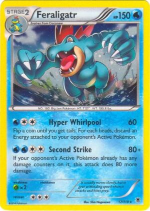 Feraligatr 17/119 (Cosmos Holo) - Blister Exclusives