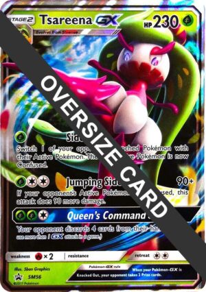 Karta Pokemon Tsareena GX - SM56 - Jumbo Cards SM56
