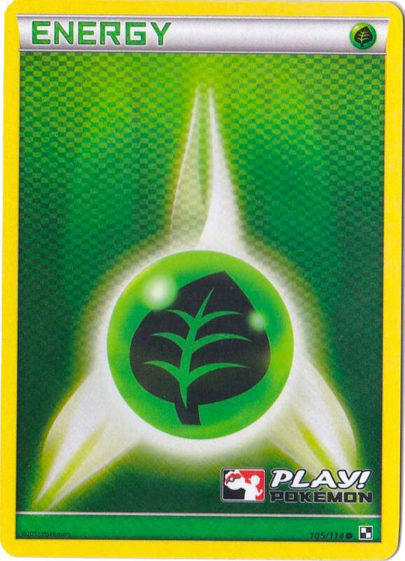 Karta Pokemon Grass Energy 105/114 (Play! Pokemon) - League & Championship Cards