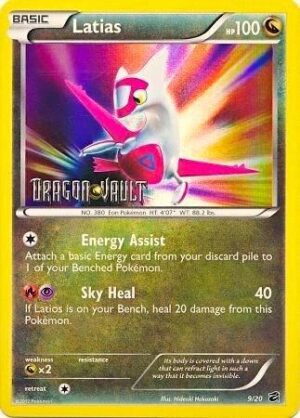 Latias 9/20 (Dragon Vault) - Blister Exclusives