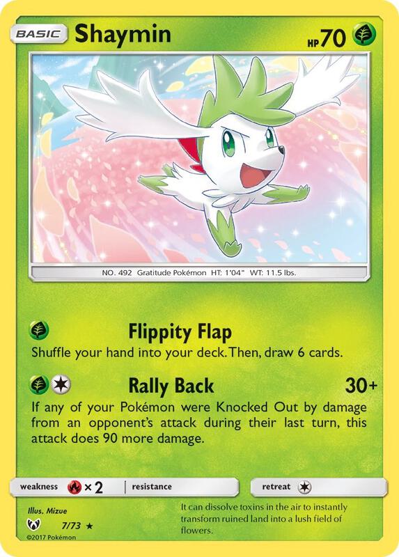 Shaymin 7/73 - Shining Legends