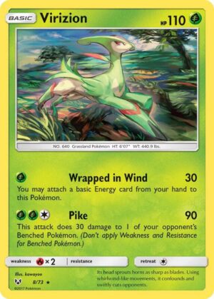 Virizion 8/73 - Shining Legends
