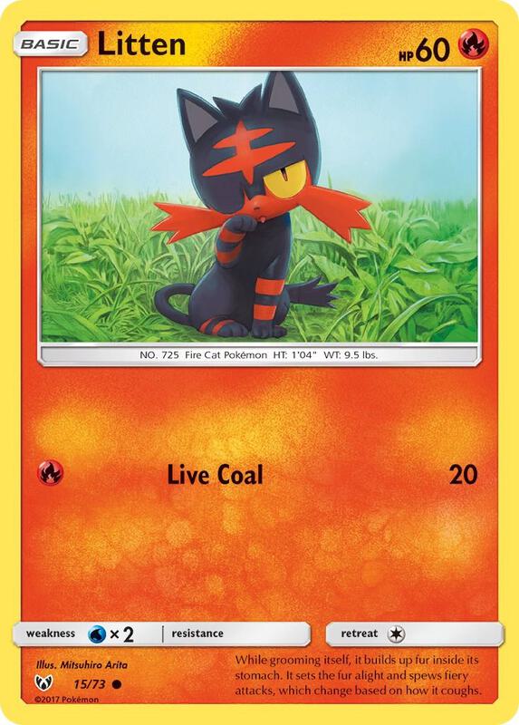 Litten 15/73 - Shining Legends