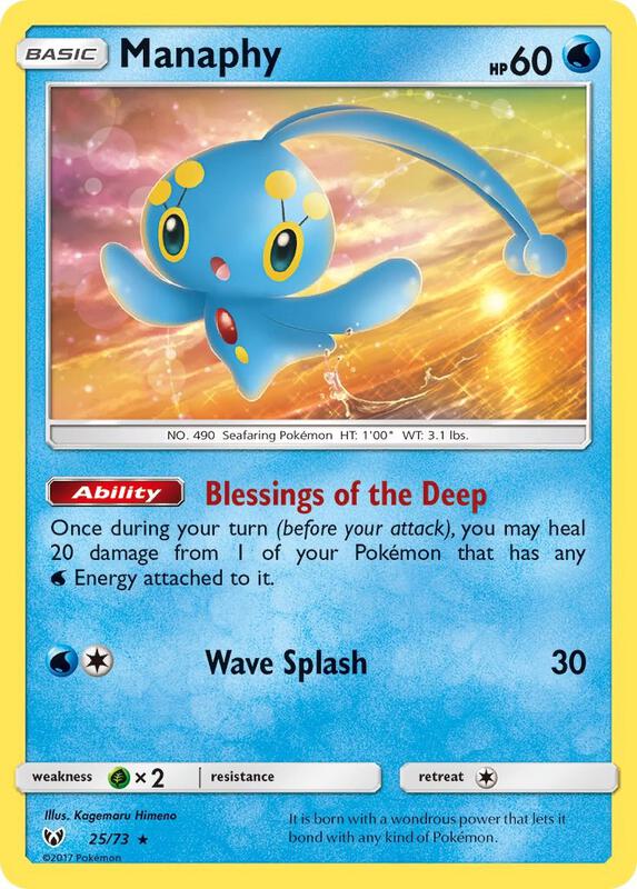 Manaphy 25/73 - Shining Legends