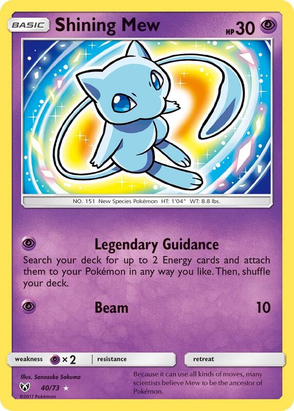 Shining Mew 40/73 - Shining Legends
