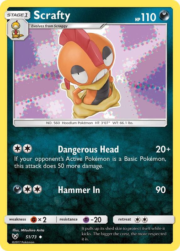 Scrafty 51/73 - Shining Legends