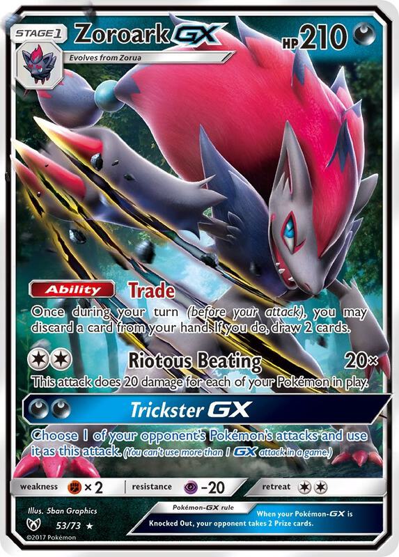 Zoroark-GX 53/73 - Shining Legends