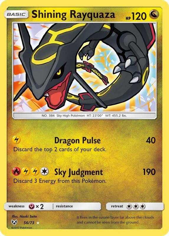 Shining Rayquaza 56/73 - Shining Legends