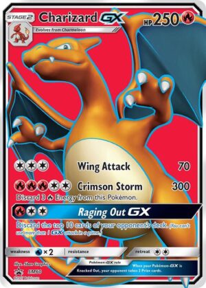 Karta Pokemon Charizard GX - SM60 - SM Promos SM60