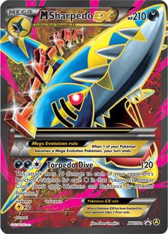 Karta Pokemon M Sharpedo EX - XY200a - Alternate Art Promos XY200a