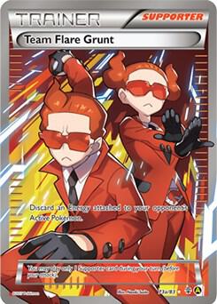 Karta Pokemon Team Flare Grunt - 73a/83 - Alternate Art Promos 73a/083