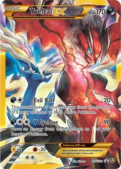 Karta Pokemon Yveltal EX - XY150a - Alternate Art Promos XY150a