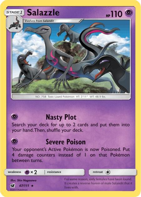 Salazzle 47/111 - Crimson Invasion