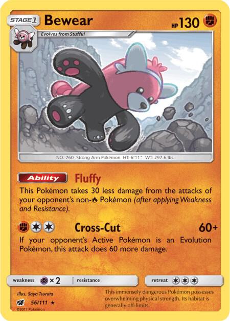 Bewear 56/111 - Crimson Invasion