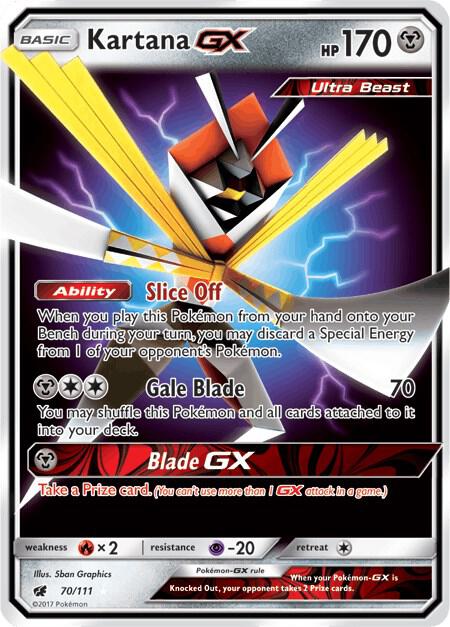 Kartana-GX 70/111 - Crimson Invasion