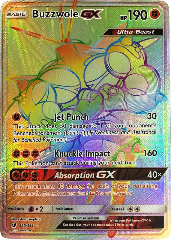 Buzzwole-GX 115/111 - Crimson Invasion