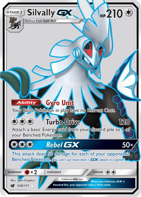 Silvally-GX 108/111 - Crimson Invasion