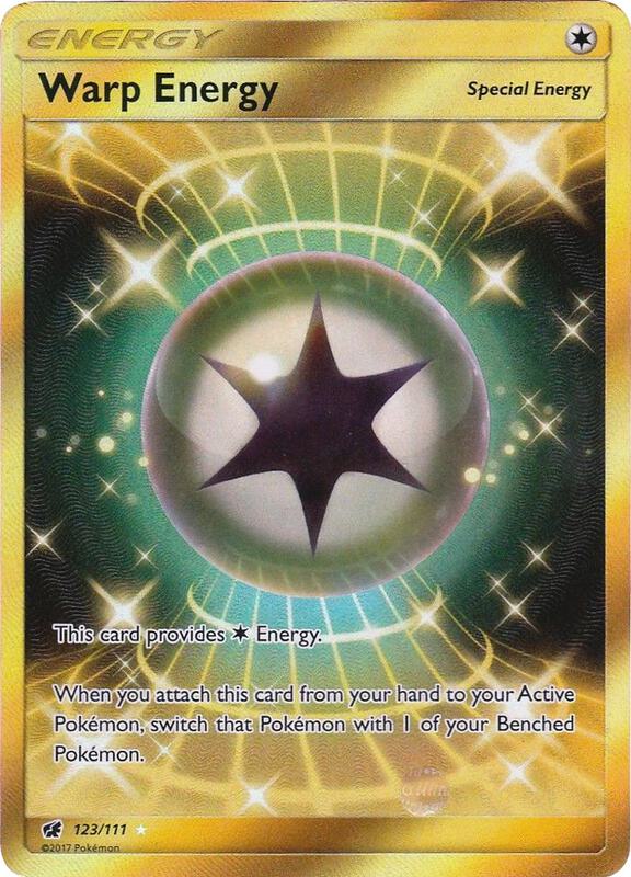 Warp Energy 123/111 - Crimson Invasion