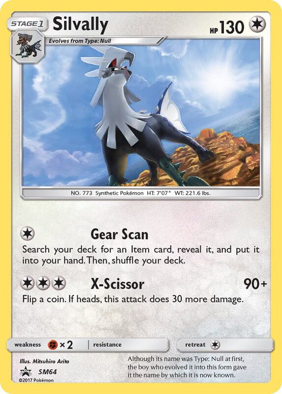 Karta Pokemon Silvally - SM64 - SM Promos SM64