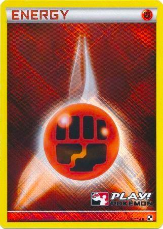 Karta Pokemon Fighting Energy 110/114 (Play! Pokemon) - League & Championship Cards