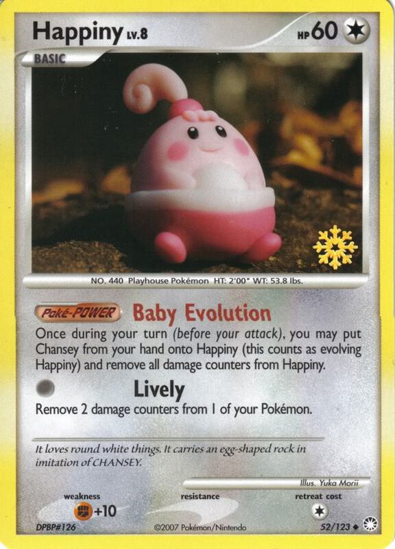 Karta Pokemon Happiny 52/123 - Countdown Calendar Promos