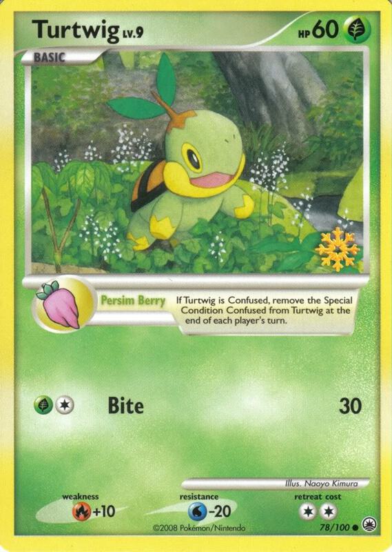 Karta Pokemon Turtwig 78/100 - Countdown Calendar Promos