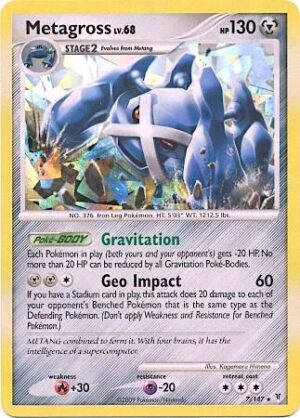 Metagross 7/147 (Cracked Ice Holo) - Blister Exclusives