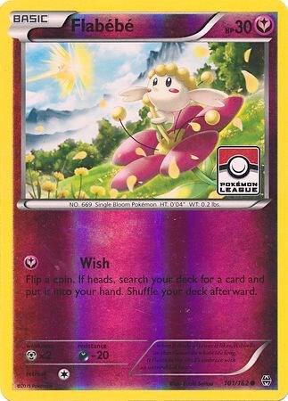 Karta Pokemon Flabebe 101/162 (Pokemon League) - League & Championship Cards