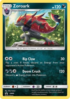 Karta Pokemon Zoroark - SM89 - SM Promos SM89