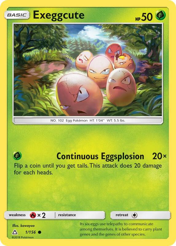 Exeggcute 1/156 - Ultra Prism