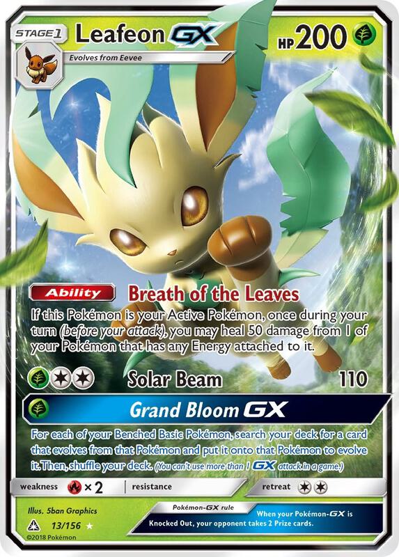 Leafeon-GX 13/156 - Ultra Prism