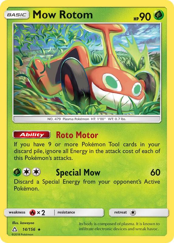 Mow Rotom 14/156 - Ultra Prism