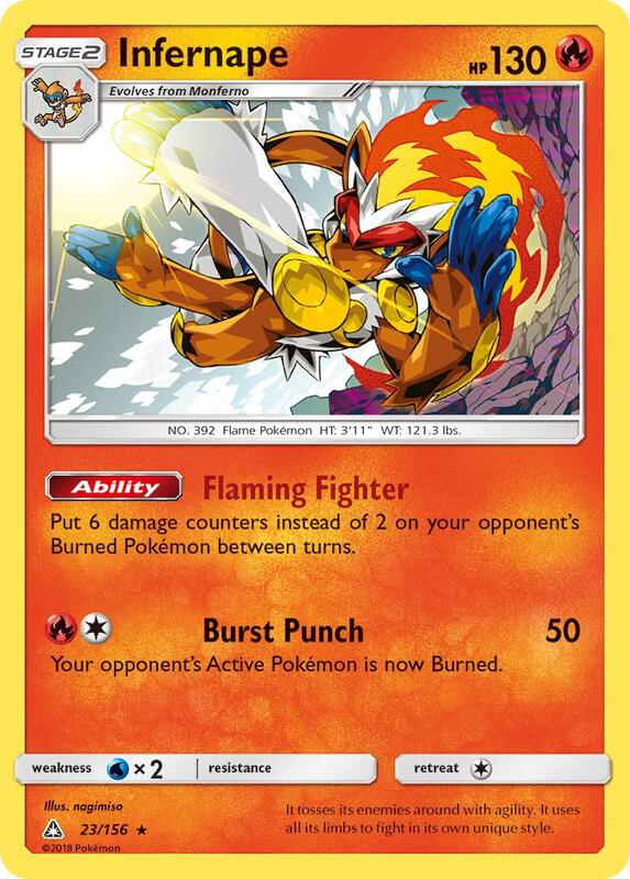 Infernape 23/156 - Ultra Prism