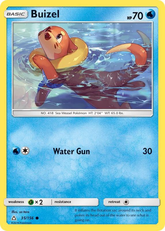 Buizel 35/156 - SM - Ultra Prism