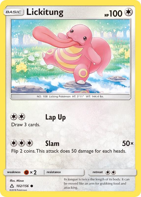Lickitung 102/156 - Ultra Prism