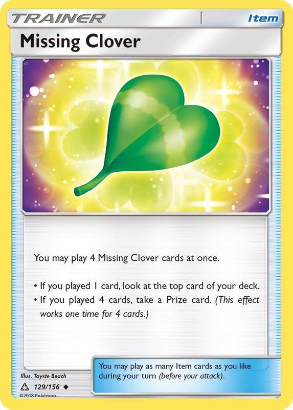 Missing Clover 129/156 - Ultra Prism