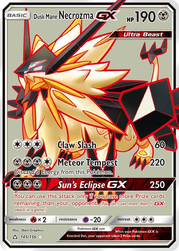 Dusk Mane Necrozma-GX 145/156 - Ultra Prism