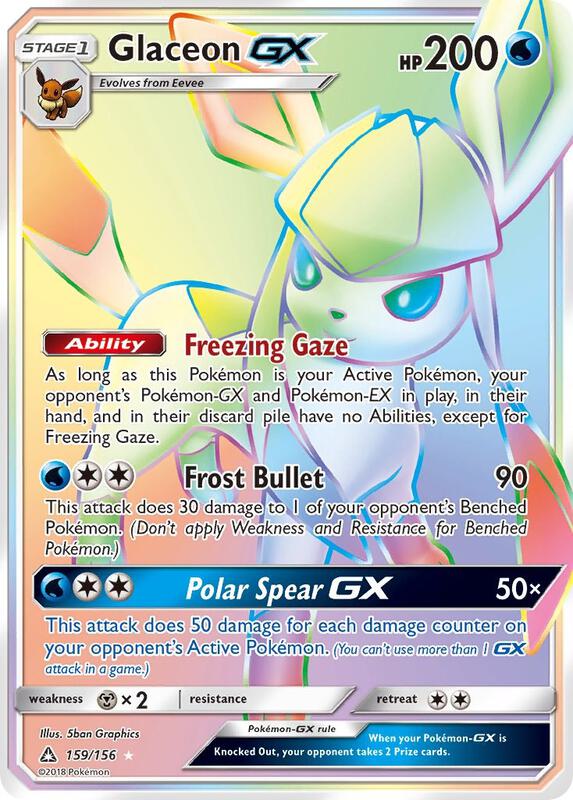 Glaceon-GX 159/156 - Ultra Prism