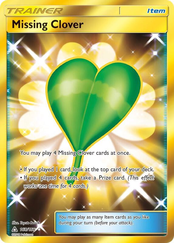 Missing Clover 168/156 - Ultra Prism