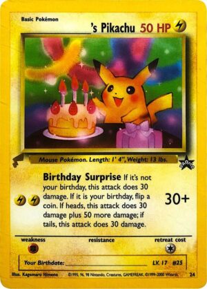 ______'s Pikachu - Pikachu World Collection Promos 24/