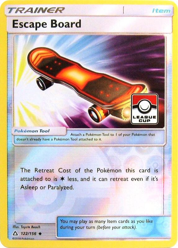 Karta Pokemon Escape Board 122/156 (League Cup) - League & Championship Cards