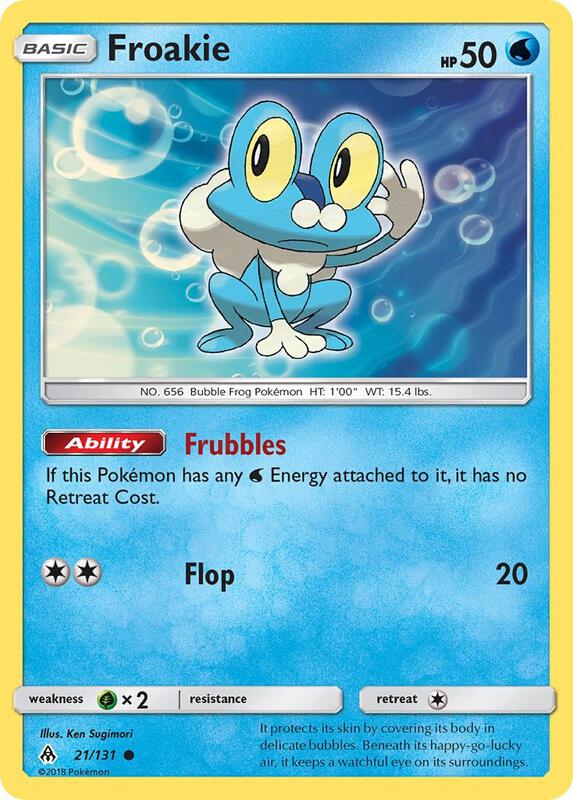 Froakie 21/131 - Forbidden Light