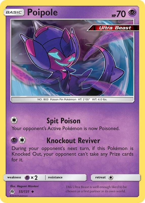 Poipole 55/131 - SM - Forbidden Light